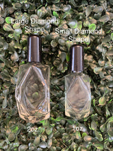 Load image into Gallery viewer, Men&#39;s Fragrance Body Oils (2 oz. Large Diamond Shape)
